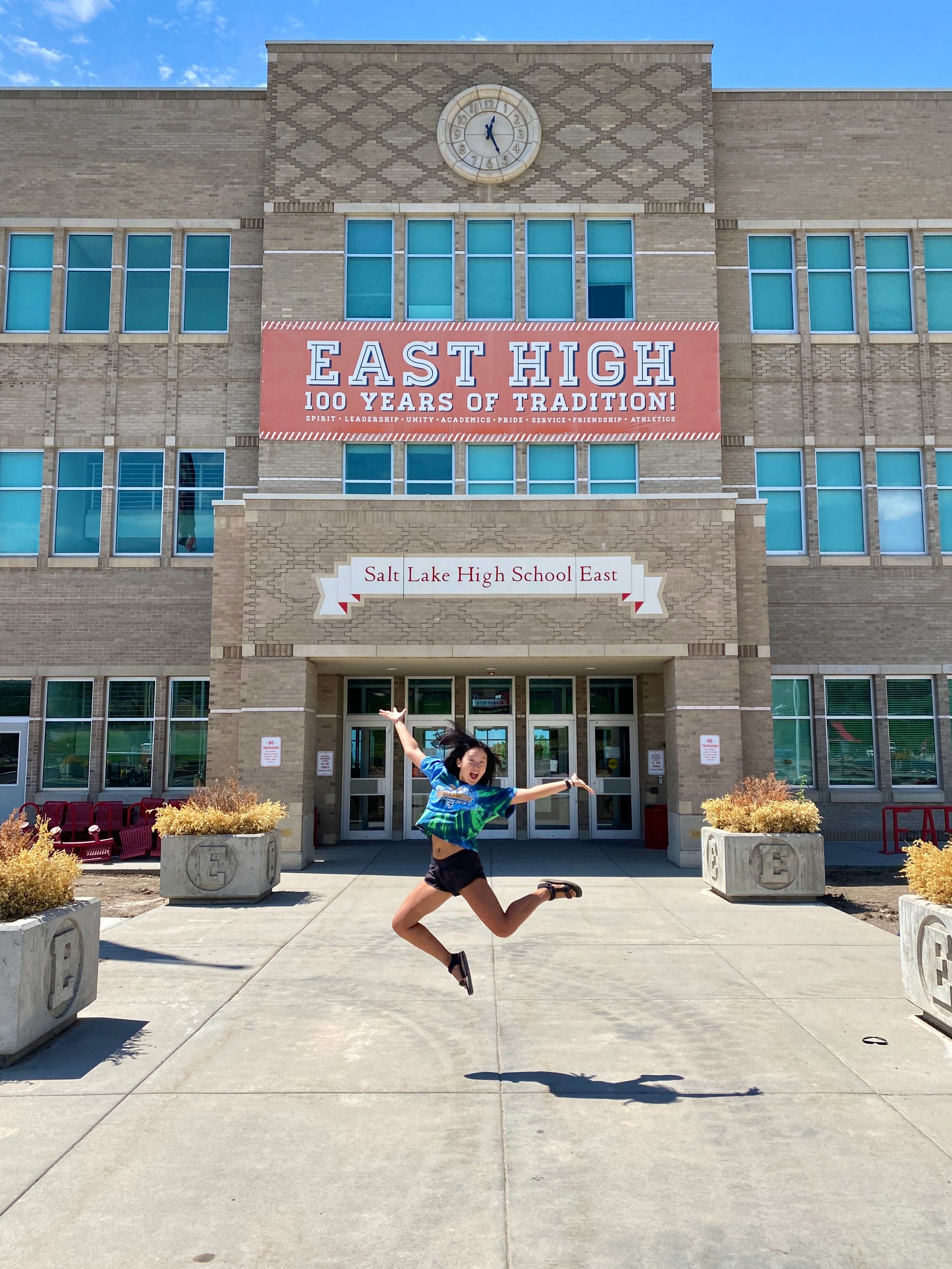Checking out East High