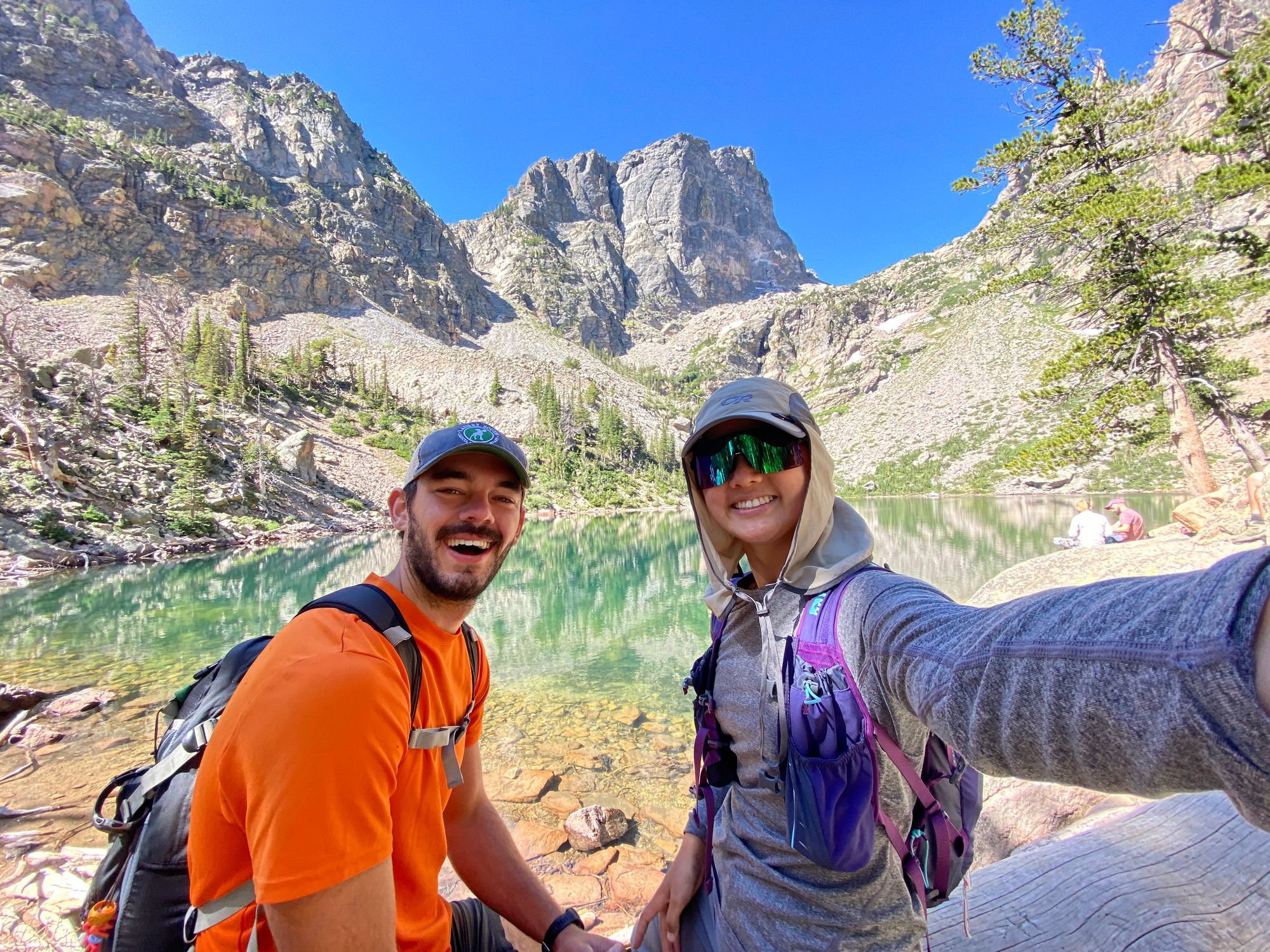 Cam and I in Rocky Mountain National Park