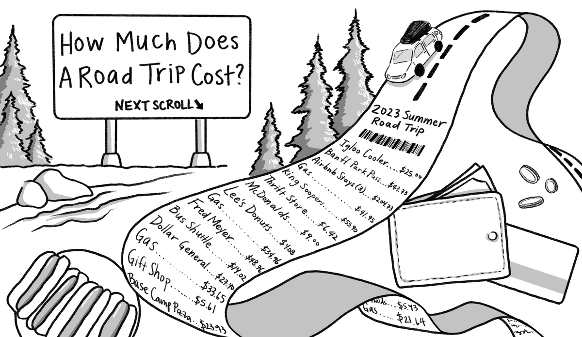 How much does a road trip cost?