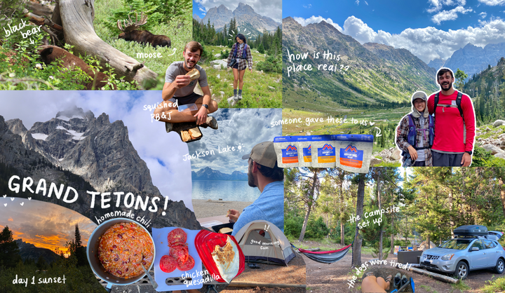Grand Teton collage